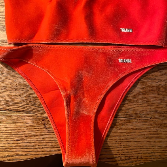 Triangl Bikini Bottom Orange